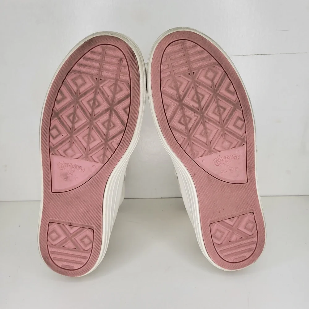 Converse Chuck Taylor All Star Move Platform High‎ Top Cream Pink Women's 9